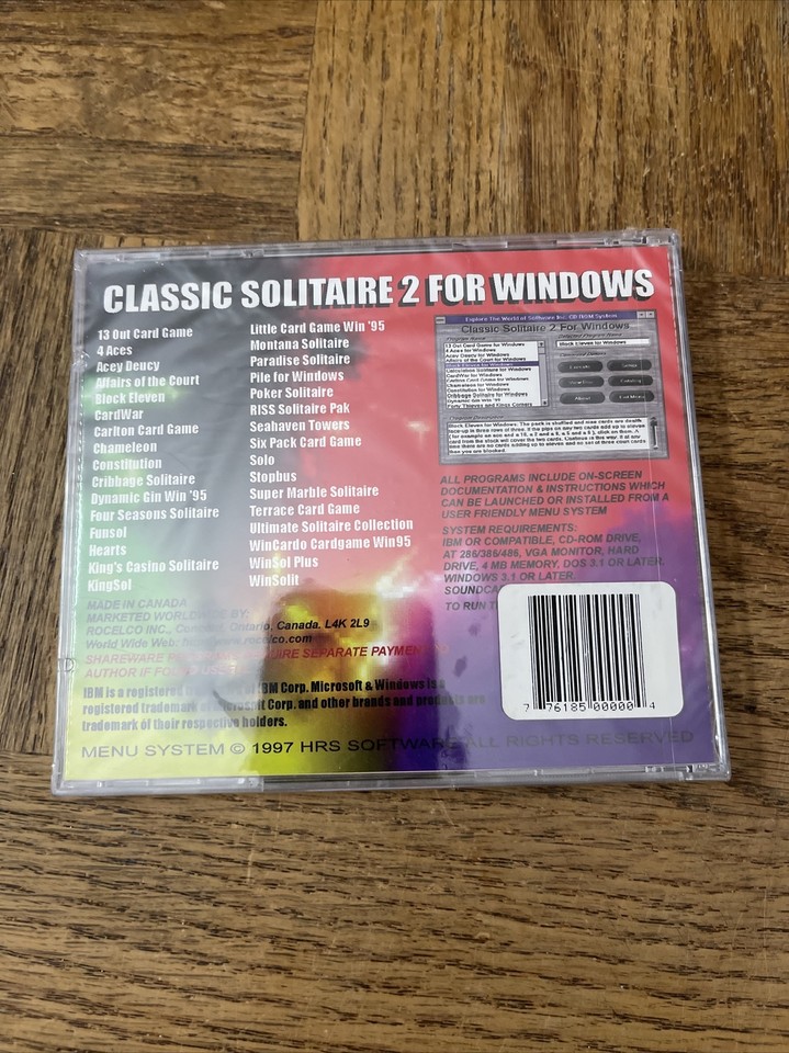 Classic Solitaire 2 PC Game | eBay