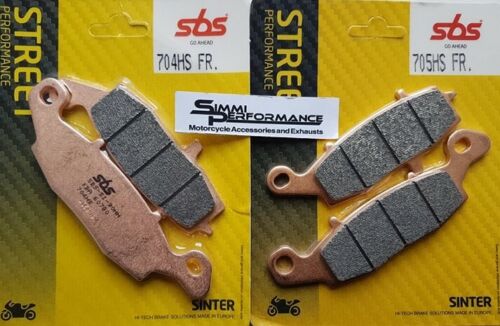 SBS FRONT Brake Pads For SUZUKI GSX 600 FW 1998 1999 2000 2001 2002 2003 2004 - Afbeelding 1 van 1