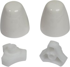 7381148-200.0200A Bolt Cap Kit, EZ Install Toilets-White