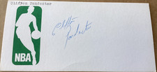 CLIFTON PONDEXTER Personally Autographed Signed NBA Card BULLS FreeShip