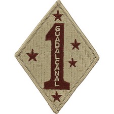 1st Marine Division Desert Patch ( 2 3/4" Wide x 3 3/4" High ) P79B