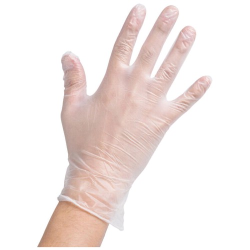 Disposable Powder Free Latex Free Clear Vinyl Gloves Food Medical Surgical - Picture 5 of 6