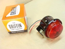 New Nos Vintage Griffin Lamp Stratolite Sae42 Stop Tail Light Rv Jeep Willys