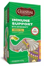 Celestial Seasonings Immune Support Green Tea - 20 tea bags