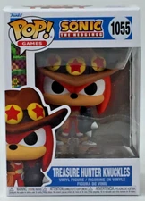 Funko Pop! Games Sonic the Hedgehog Treasure Hunter Knuckles #1055 W/Protector