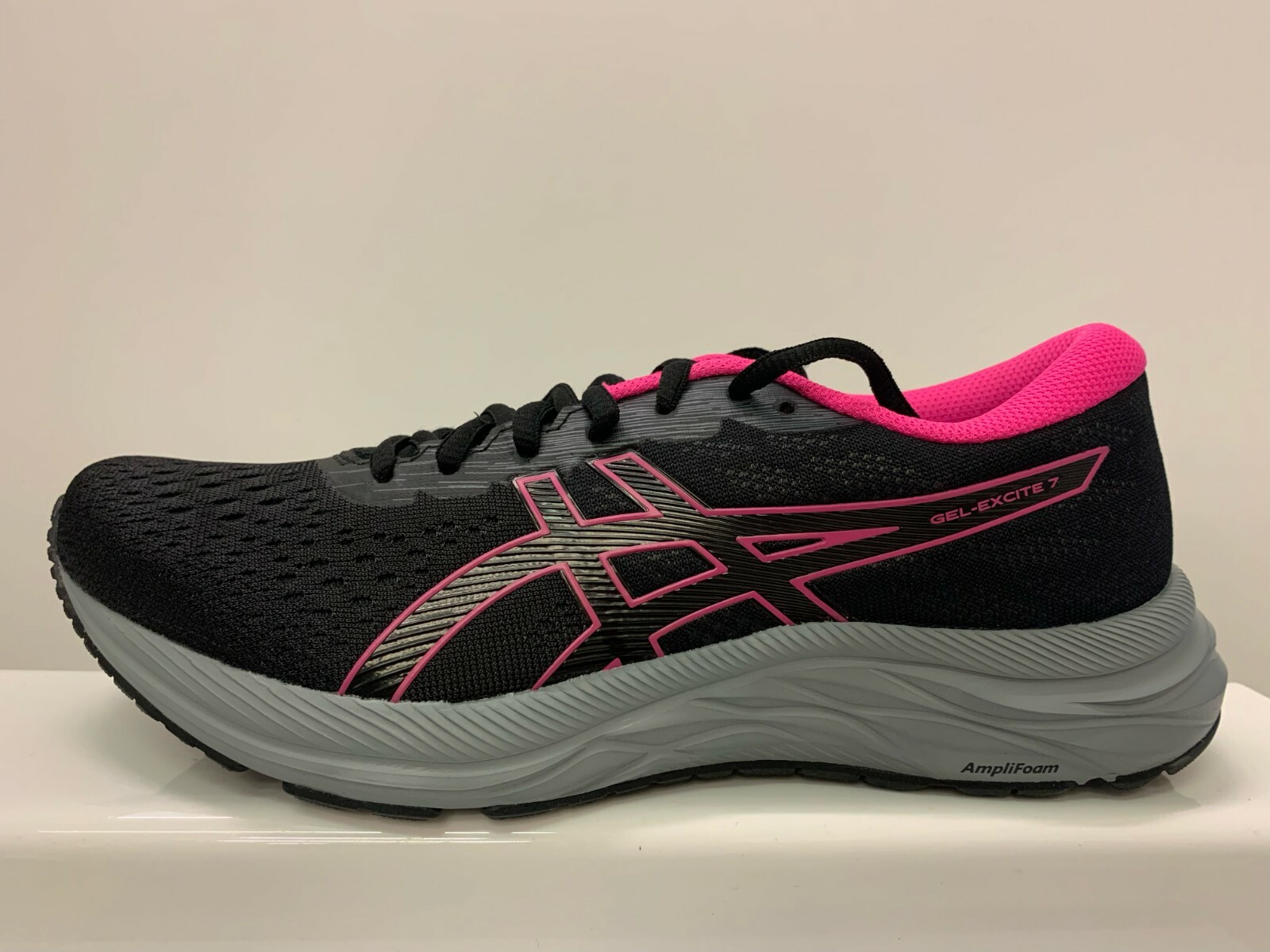 ASICS GEL-Excite 7 Running Shoes Black Grey Pink Women - 41.5