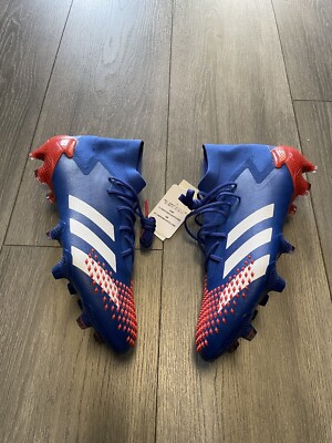 Rare Adidas Predator 20.1 FG Soccer Cleats EG1600 mens Size 8 NEW red/ blue