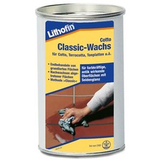 Lithofin COTTO Classic Wachs für Terracotta Tonplatten Cotto 1 Liter