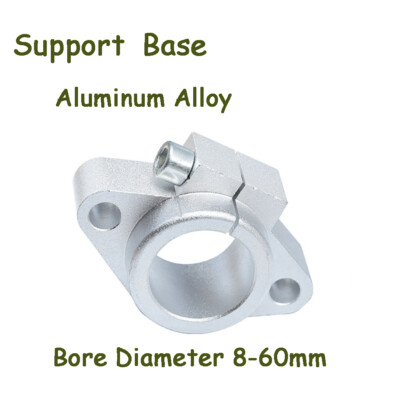 Linear Optical Axis Diamond Type Horizontal Fixed Support Bore Diameter 8-60mm