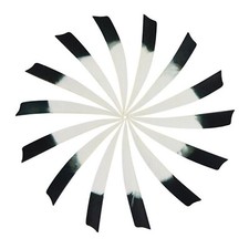 5" Archery Arrow Fletching Shield Turkey Feathers Right Wings Left Wings DIY