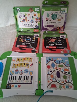 Leap Frog Leap Start Interaktives Lernsystem & Buchpaket Frühes Lernen