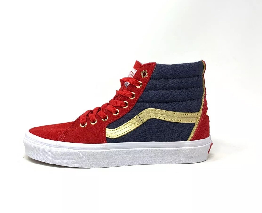 vans sk8 hi captain marvel