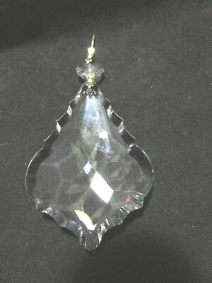 12 - 2 1/2 " FRENCH AAA 9 % CUT LEAD CRYSTAL PRISM CHANDELIER LAMP PART sil