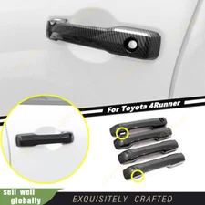 For Toyota 4Runner 2025+ Accessories Carbon Fiber Car Door Handle Cover Trim Fit