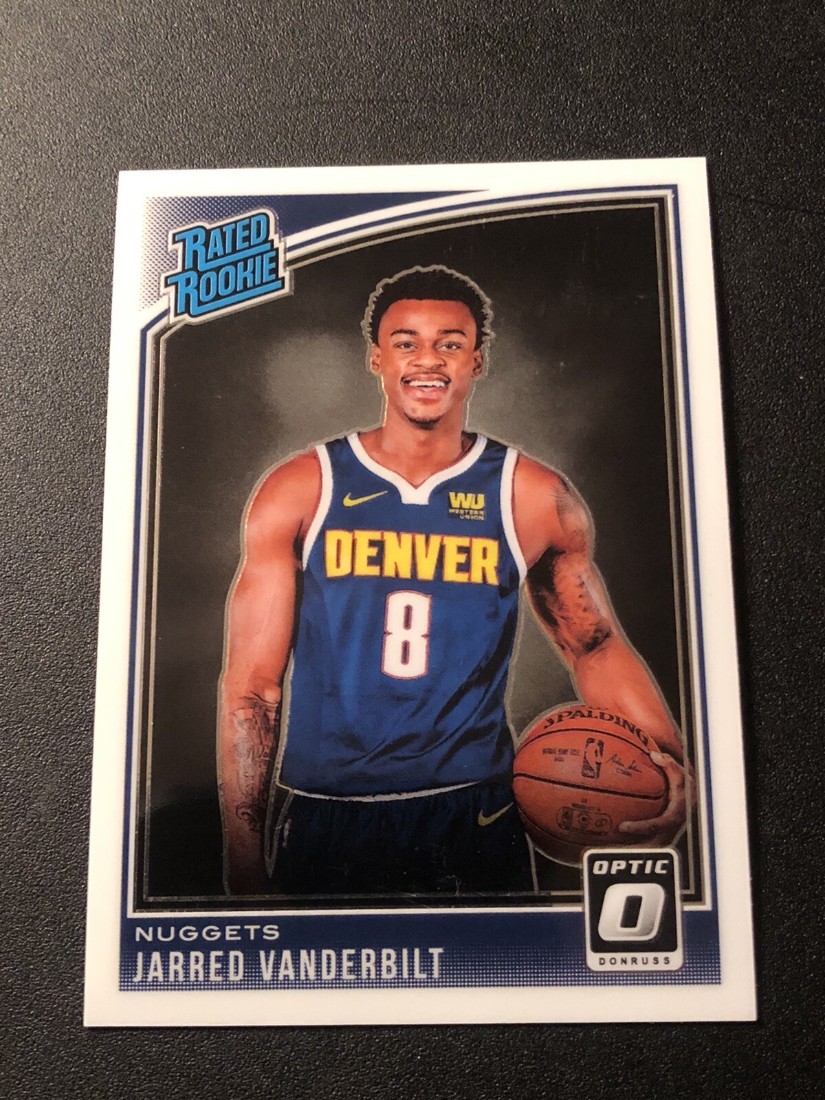 2018-19 Panini Donruss Optic Rated Rookie Jarred Vanderbilt #151 Rookie RC