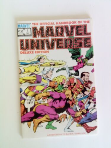 Official Handbook of the Marvel Universe v2 #1 1985 NM Ant-Man Avengers Asgard - Picture 1 of 6