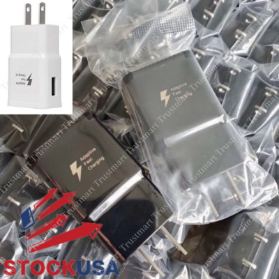 Wholesale Bulk Lot Adaptive Fast USB Wall Charger Power Adapter For Samsung US