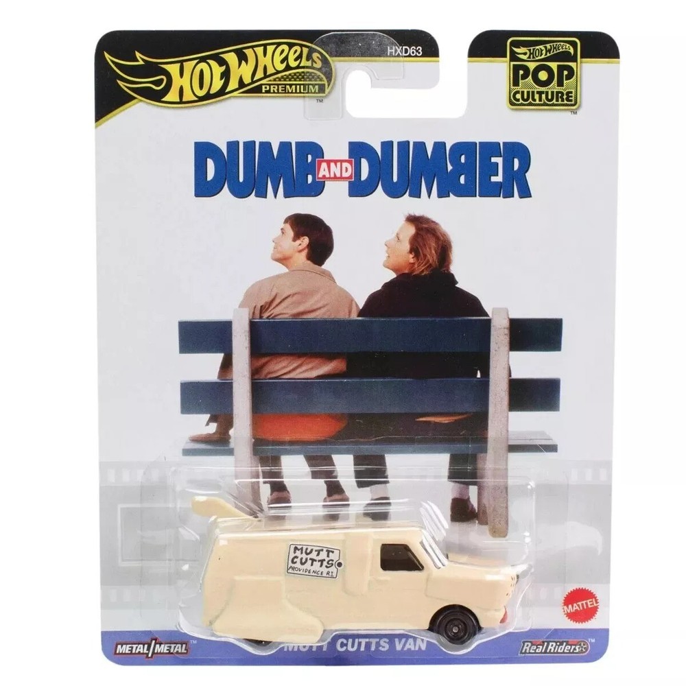 2025 Hot Wheels 1:64 Dumb & Dumber Mutt Cutts Van JBL80-7F Premium Collectible