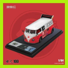 OCT 2024 BSC VW VOLKSWAGEN T1 BUS IDEMITSU #100 1/64 NO FIGURE