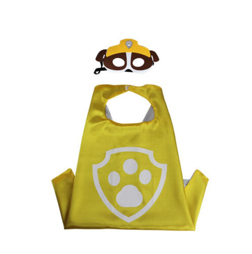 Superhero Cape & Mask for Boys Girls Kids Party Costume Set Spiderman Spidergirl - Picture 38 of 47