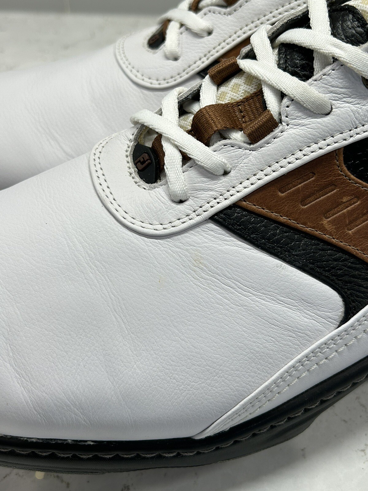 Footjoy Golf Shoes 13 EXTRA WIDE Mens Contour Series 54130 White eBay