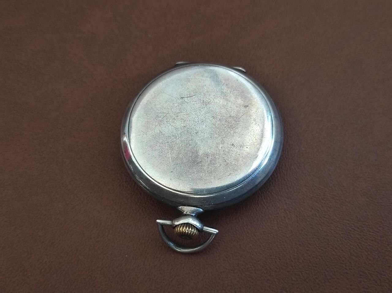 ANTIQUE SOLID SILVER 800 ZENITH POCKET WATCH - image 13