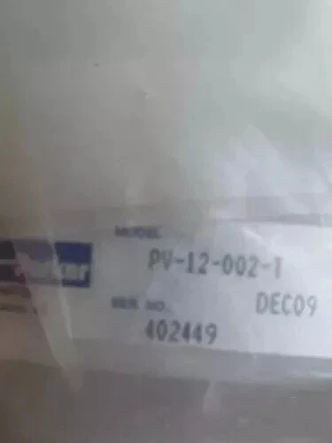 PV-12-002-T PARKER Valve DEC09 402449 NEW FedEx or DHL