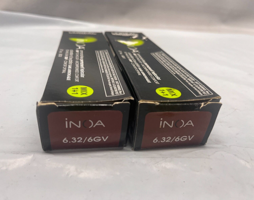 Lot of 2 - L'Oreal INOA 6.32/6GV, Boxes Damaged - Picture 1 of 3