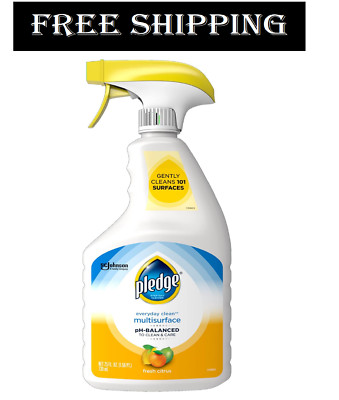 Pledge Multisurface Cleaner Trigger Fresh Citrus Scent 25 fl oz