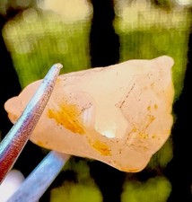 white clear gemstone, could be raw white topa...