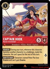 Captain Hook - Master Swordsman Lorcana TCG 3 - 105/204 Normal