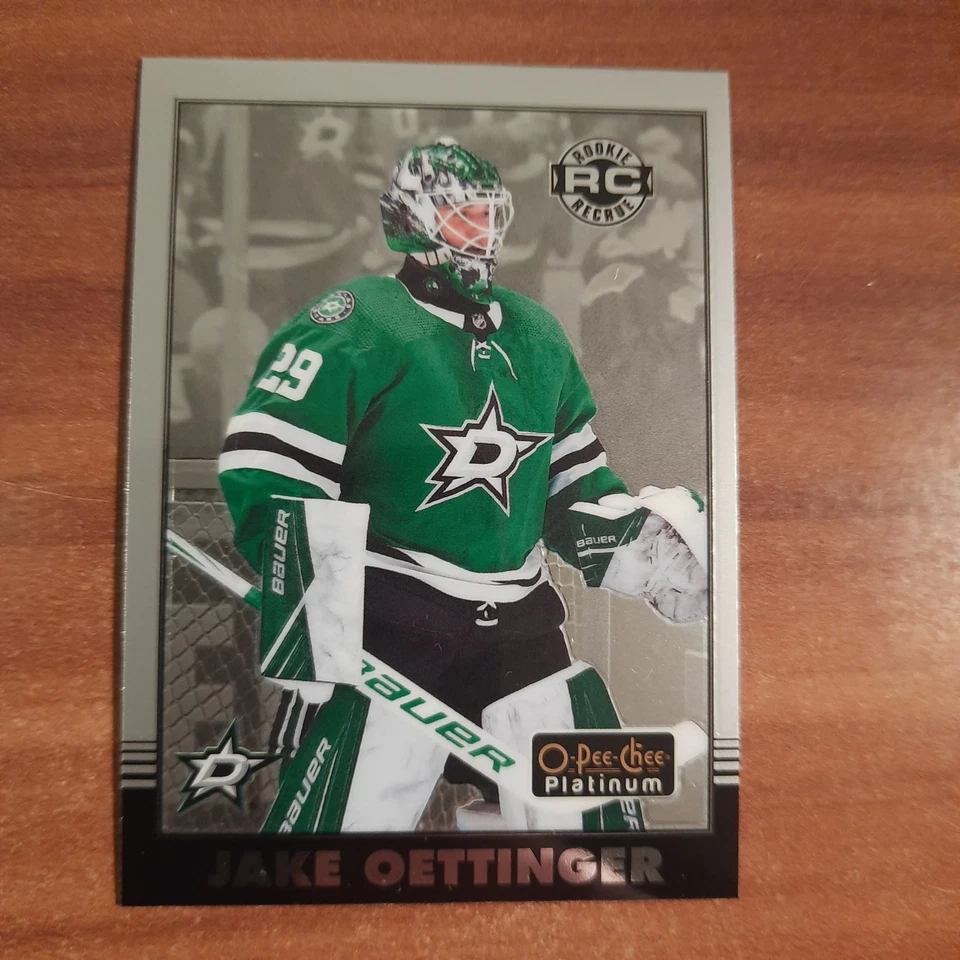 2020-21 O-Pee-Chee Platinum Retro #R75 Jake Oettinger RC - Bild 1 von 1
