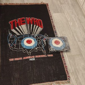 The Who North America Farewell Tour 2025 Unopened Tapestry Throw Blanket