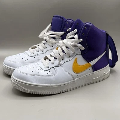 Nike NBA x Air Force 1 '07 High Lakers for Sale | Authenticity