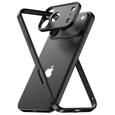 Aluminium Rahmen Hülle für iPhone 17 16 Pro Max 15 Metall Stoßfänger Handyhülle