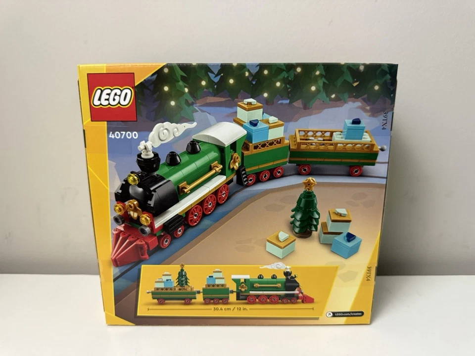 LEGO Creator 40700 Tren de Vacaciones de Invierno Set de Temporada NUEVO SELLADO Navidad GWP Foto 2 de 4