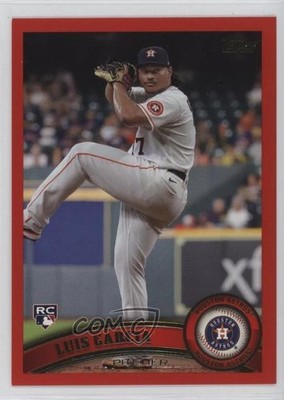 2021 Topps Archives 2011 Topps Red 24/75 Luis Garcia #240 Rookie RC 2y2