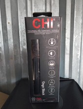 Chi Tourmaline Ceramic Series styling Iron 1" w/ Thermal Mat Onyx