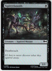 Squirrelanoids #81 Foil Teenage Mutant Ninja Turtles MTG