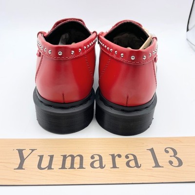 Supreme × Dr.Martens Studded Penton Loafer Red 25SS Week 13 Men's