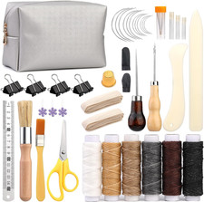 49 Pcs Book Binding Kits for Beginners Hand Bookbinding Tools Bookbinding Suppl
