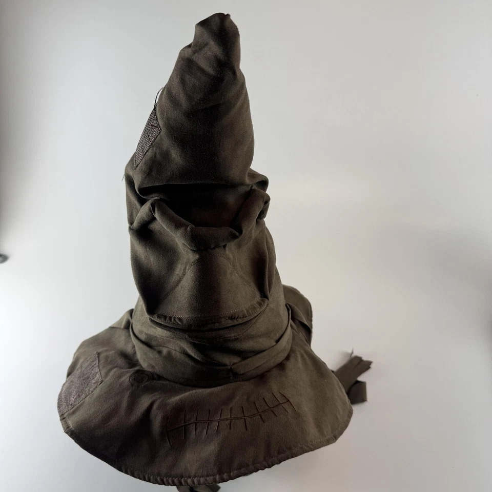 Sombrero de Harry Potter Mago Cosplay Sombrero Clasificador con Varita de Saúco Dumbledore Para Hombres Foto 2 de 4