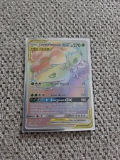 Celebi & Venusaur GX 182/181 Rainbow Rare - Team Up.