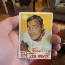O-Pee-Chee 1970-71 Frank Mahovlich #22 Detroit Red Wings NHL Hockey Card
