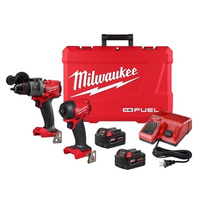 Milwaukee 3799-22 M18 FUEL 2-Tool Combo Kit Hammer Drill SURGE Driver