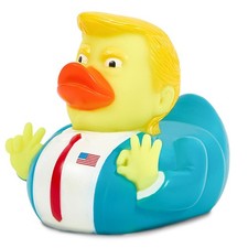 Auvitaya Baby Bath Toy Rubber Duck, Funny Ducking 3.5 Inches