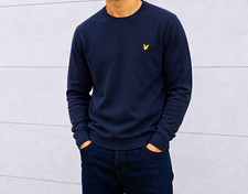 Lyle & Scott Herren Pullover S Blau Rundhals ...