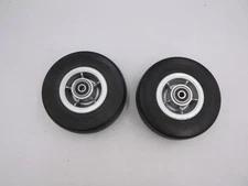 2 Pack 6"x2" Front Rear Caster Wheel Black Tire for Jazzy Wheelchairs RD0509AH