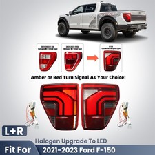 For 2021-2023 Ford F-150 Halogen Upgrade To Led Tail Light Brake Lamp Leftright