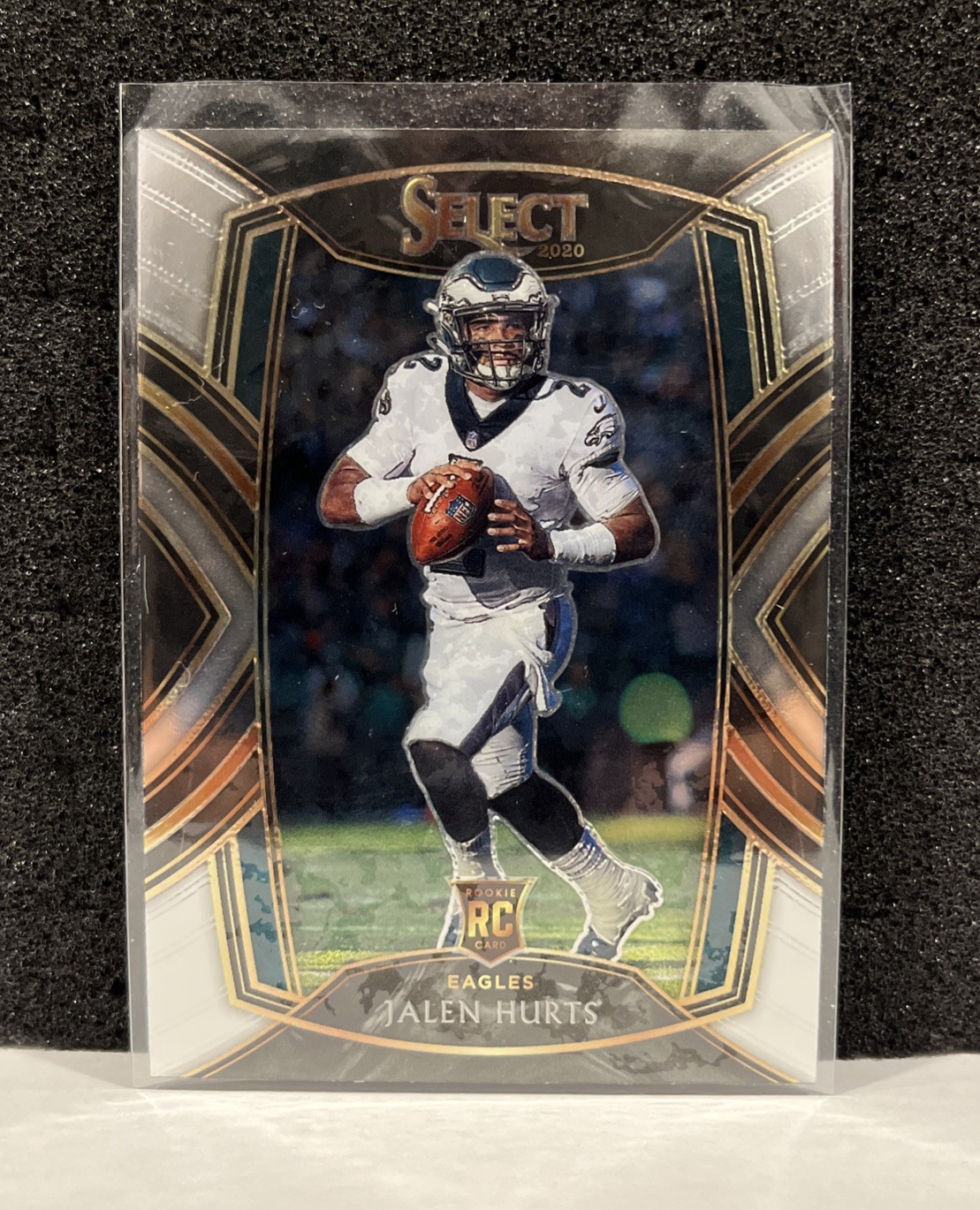 2020 Panini Select / Philadelphia Eagles Jalen Hurts - Club Level Rookie Card